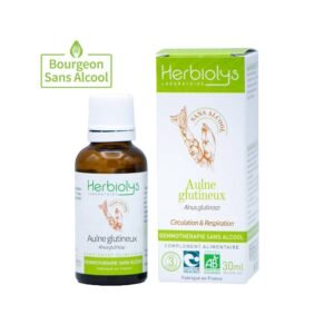 Aulne glutineux bourgeon Bio - Gemmothérapie sans alcool Herbiolys