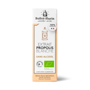 Extrait de propolis blanche sans alcool Ballot-Flurin